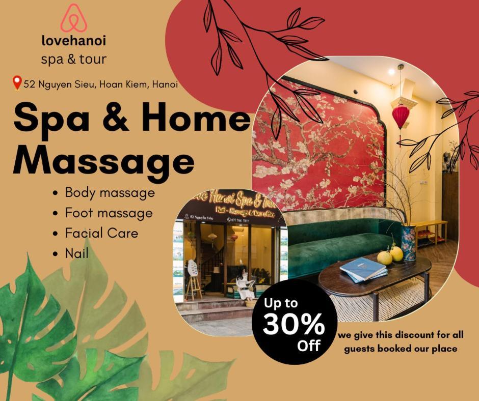 2Br Cultural House In The Heart Of Old Quarter Washer&Dryer Hanoi Eksteriør billede